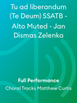 Tu ad liberandum (Te Deum) SSATB - Alto Muted - Jan Dismas Zelenka