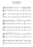 Over The Rainbow String Duet scores gallery preview page 3