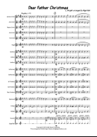 Dear Father Christmas Brass Band scores gallery preview page 3