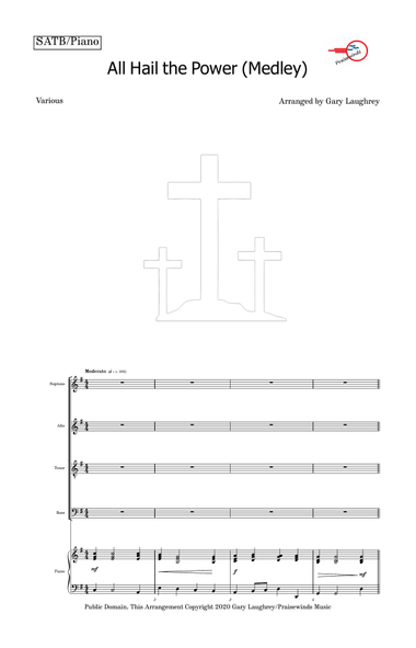 All Hail the Power of Jesus' Name Medley (for SATB/Piano)