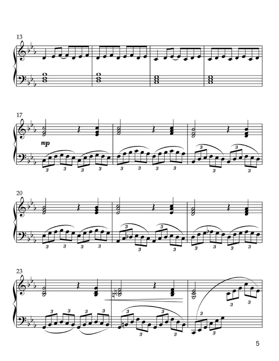 Further Down the Road Piano Solo - Digital Sheet Music page 5