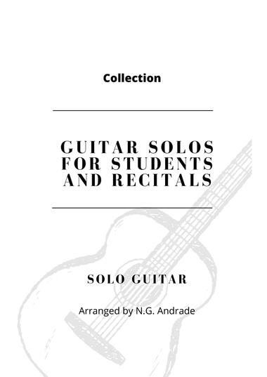 Easy & Expressive Guitar Solos – Perfect for Students and Recitals