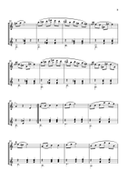 WALTZ IN A MINOR B.150 [FRÉDÉRIC CHOPIN] FOR VIOLIN AND GUITAR String Duet scores gallery preview page 4