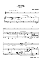 Schoenberg-Lockung,in D flat Major Piano, Vocal scores gallery preview page 3
