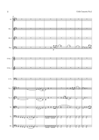 Romberg Cello concerto No. 2 Op. 3 for Cello and Orchestra Full Orchestra scores gallery preview page 3