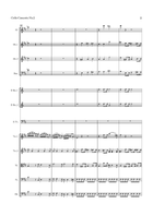 Romberg Cello concerto No. 2 Op. 3 for Cello and Orchestra Full Orchestra scores gallery preview page 6