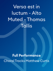 Versa est in luctum - Alto Muted - Thomas Tallis