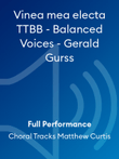 Vinea mea electa TTBB - Balanced Voices - Gerald Gurss