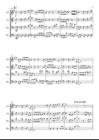 Don't Stop Me Now Brass Quartet scores gallery preview page 3