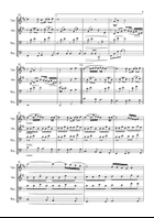 I Will Always Love You Brass Quartet scores gallery preview page 3