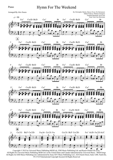 Hymn For The Weekend