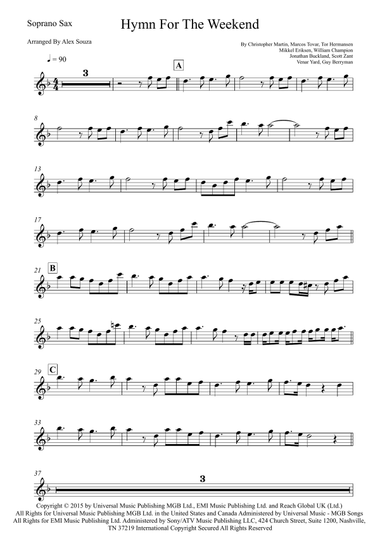 Hymn For The Weekend