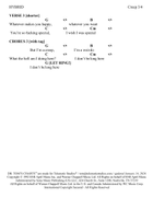 Creep Acoustic Guitar scores gallery preview page 3