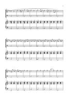 Badinerie (BWV 1067) - Easy Soprano Saxophone, Trombone and Piano Soprano Saxophone scores gallery preview page 3