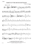 March of the Mouse Battalion: Violin 1