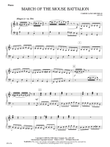 March of the Mouse Battalion: Piano