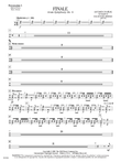 Finale from Dvorák's Symphony No. 8: Percussion 1