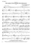 The Abduction from the Seraglio K. 384 (Overture): B-flat Clarinet 1