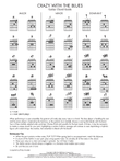 Crazy with the Blues: Guitar Chord Guide