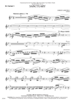Sanctuary: B-flat Clarinet 3