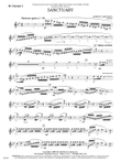 Sanctuary: B-flat Clarinet 2
