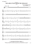 The Abduction from the Seraglio K. 384 (Overture): B-flat Trumpet 3