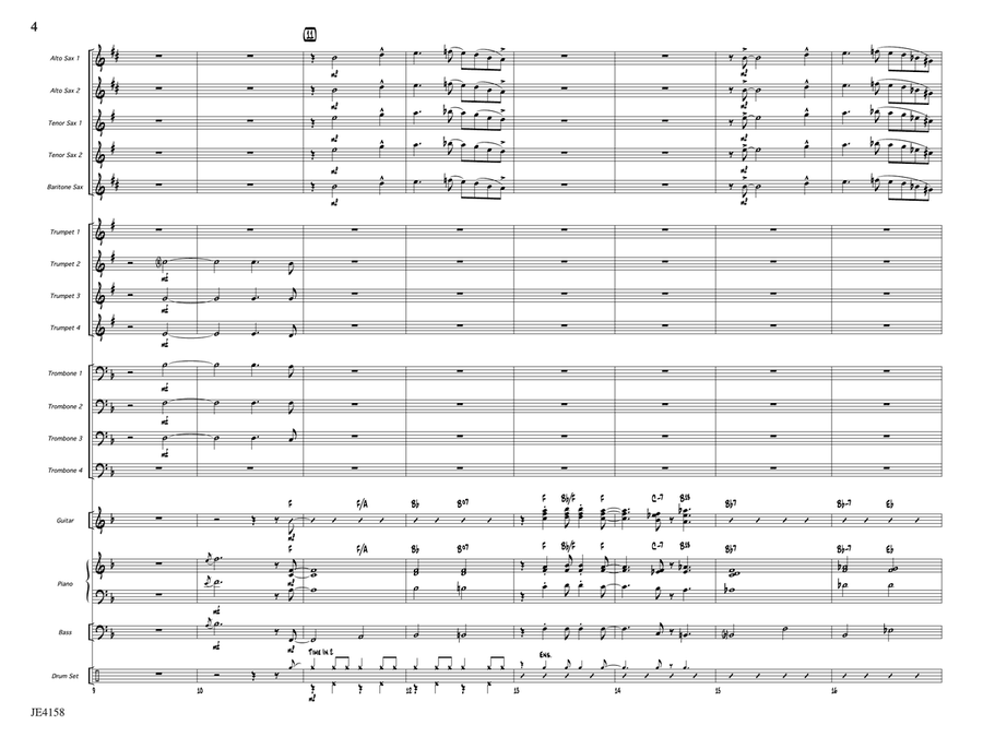 Blues for Who?: Score Jazz Ensemble - Digital Sheet Music page 4