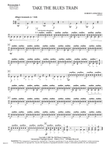 Take the Blues Train: Percussion 1