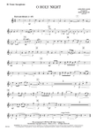 O Holy Night: B-flat Tenor Saxophone