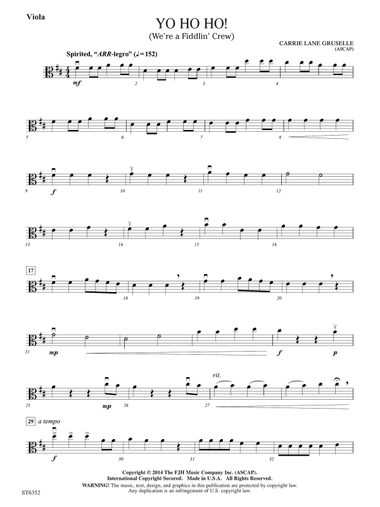 Yo Ho Ho!: Viola