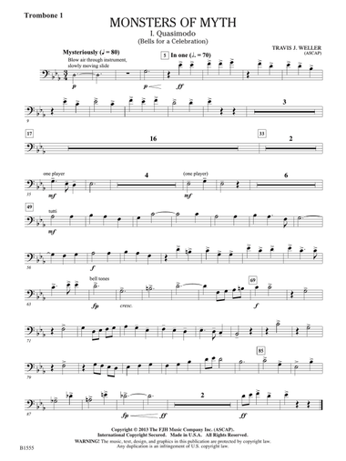 Monsters of Myth: Trombone 1