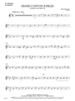 Grand Canyon Jubilee (Fanfare and March): E-flat Baritone Saxophone