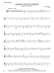Grand Canyon Jubilee (Fanfare and March): B-flat Bass Clarinet