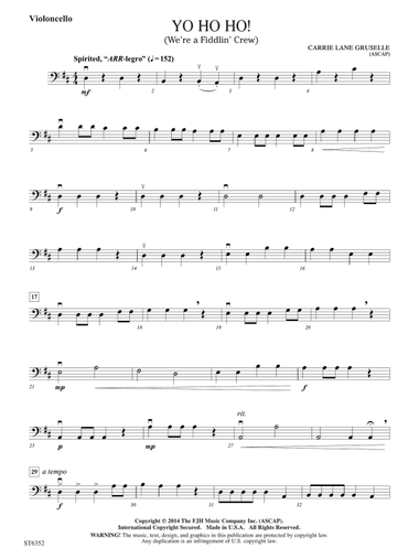 Yo Ho Ho!: Violoncello