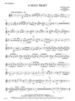 O Holy Night: B-flat Clarinet 1