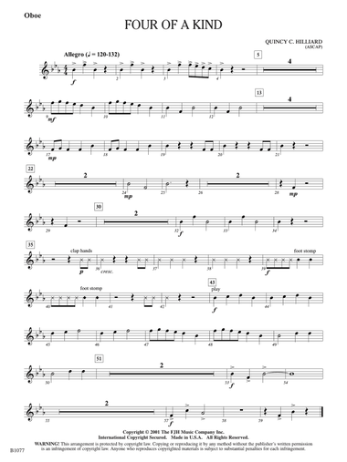 Four of a Kind: Oboe