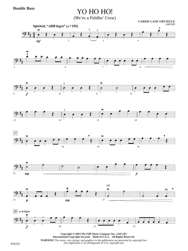 Yo Ho Ho!: Double Bass