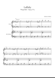 Lullaby (Wiegenlied - Op. 49, N°4)
