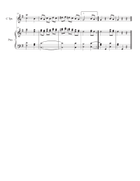 Little Serenade arranged for Trumpet in C C Trumpet scores gallery preview page 3