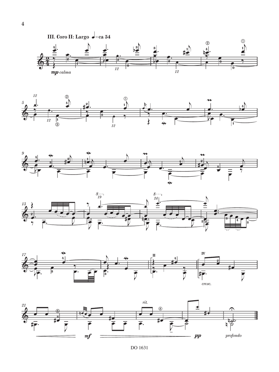 Sombras del Barroco Classical Guitar - Digital Sheet Music page 5