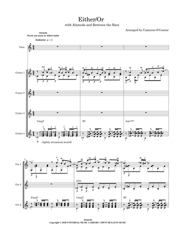 Medley: Alameda with Between The Bars