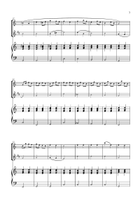 Badinerie (BWV 1067) - Easy Oboe, Soprano Sax and Piano Oboe scores gallery preview page 3