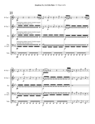 Symphony No. 1 in E-flat Major (K. 16) Brass Quintet scores gallery preview page 5