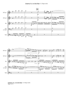 Symphony No. 1 in E-flat Major (K. 16) Brass Quintet scores gallery preview page 6
