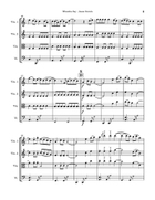 Whatcha Say String Quartet scores gallery preview page 3
