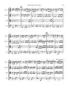 Whatcha Say String Quartet scores gallery preview page 5