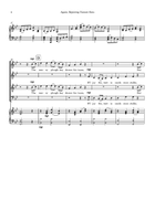 Again, Rejoicing Nature Sees (SATB choir) 4-Part scores gallery preview page 4