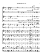 Again, Rejoicing Nature Sees (SATB choir) 4-Part scores gallery preview page 5