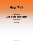 Lied eines Verliebten, by Hugo Wolf, IHW 22 No.43, in e minor