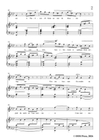 G. Fauré-Au bord de l'eau,in f minor Piano, Vocal scores gallery preview page 3